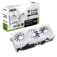 

                                    ASUS TUF Gaming GeForce RTX 4070 Ti SUPER BTF White OC Edition 16GB GDDR6X Graphics Card